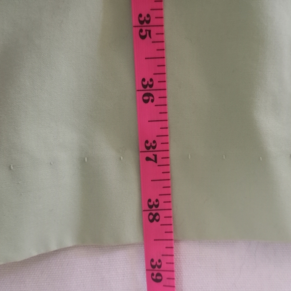 Vintage Sears Pastel Green Double Breasted Trench Coat Zip Out Furry Lining M L - Picture 9 of 9